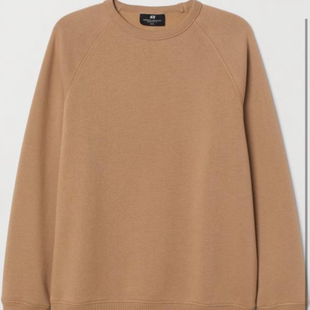 crewneck sweatshirt in nude